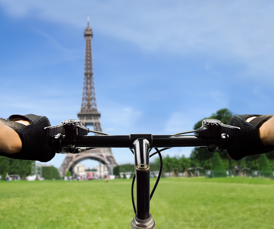 fietsen in Parijs