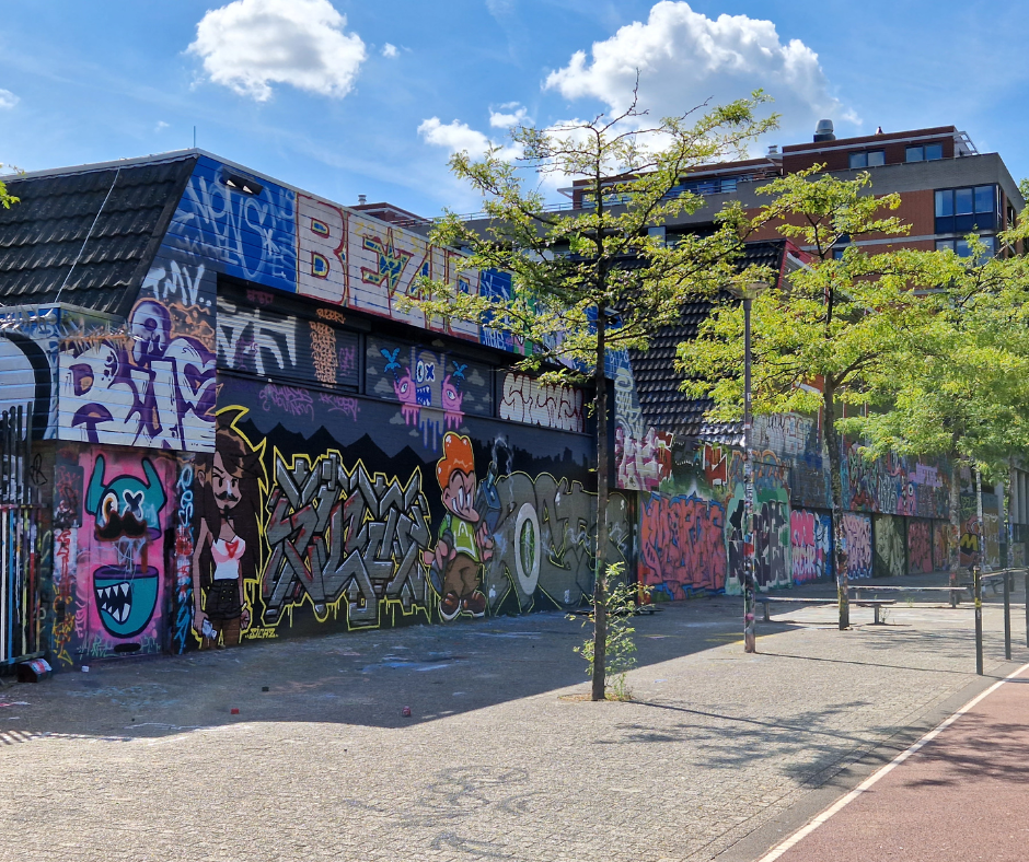 Street art in Rotterdam Crooswijk